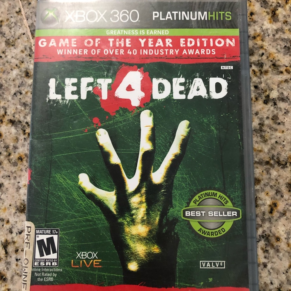 Xbox 360 Left 4 Dead